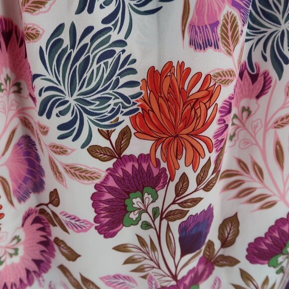 INC International Concepts Floral Blouse Lovely Lobelia in Bloom Size 1X NWT - Picture 6 of 9